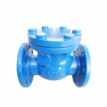 water check valve ductile iron resilient sealing swing check valve